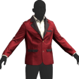 Suit Jacket Red