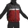 Puffer Gilet Red