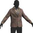 Suit Jacket Brown