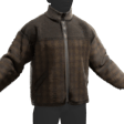 Fleece Jacket Brown