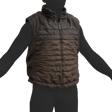 Puffer Gilet Brown