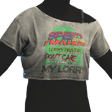 Vintage Design Crop Top