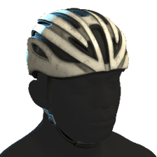 Biking Helmet White