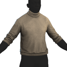Turtleneck White