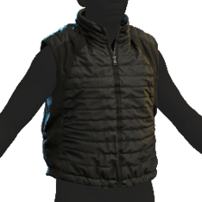 Puffer Gilet Black