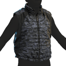 Puffer Gilet Blue