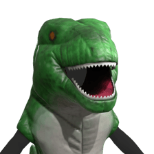 Inflatable Dino Costume