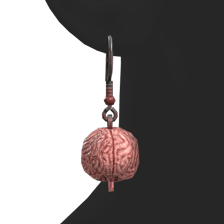 Brain Earrings