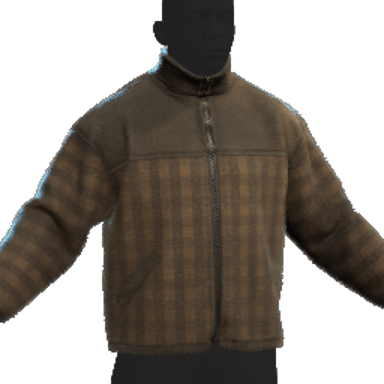 Fleece Jacket Brown