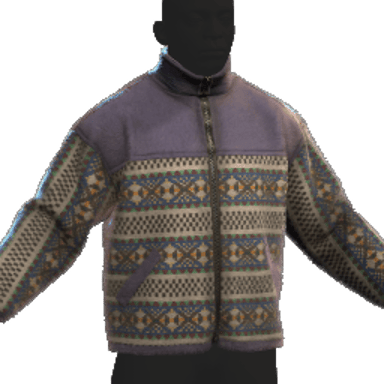 Fleece Jacket Purple