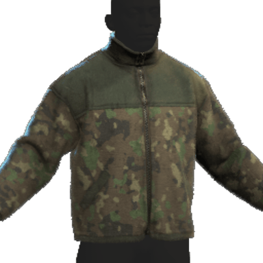 Fleece Jacket Camo