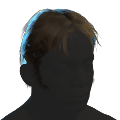 Short Parted Hair