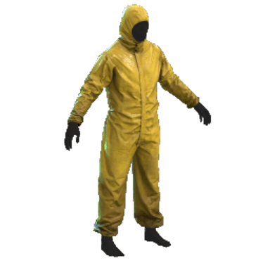 Scientist Hazmat Yellow