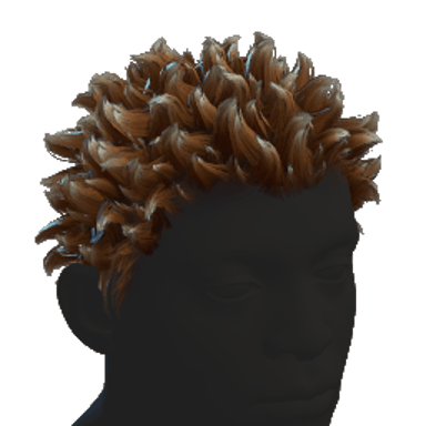 Spiky Hair Frosted Tips