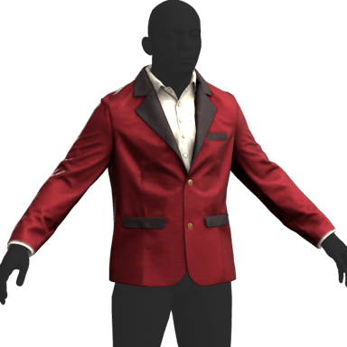 Suit Jacket Red