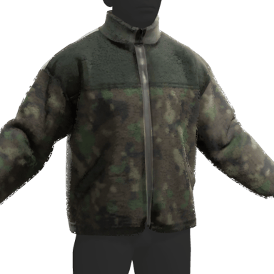 Fleece Jacket Camo