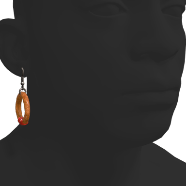 Fried Onion Earrings