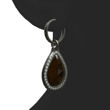 Tear Drop Earrings (Citrine)