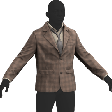 Suit Jacket Brown