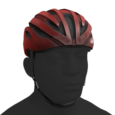 Biking Helmet Red