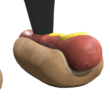 The Hotdog Slippers