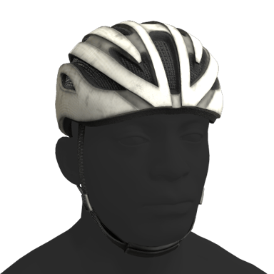 Biking Helmet White