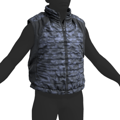 Puffer Gilet Blue