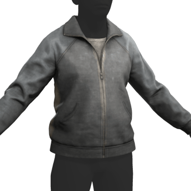 Zipper Jacket Grey