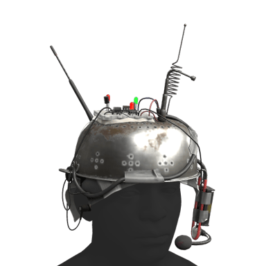 Telecom Conspiracist Helmet