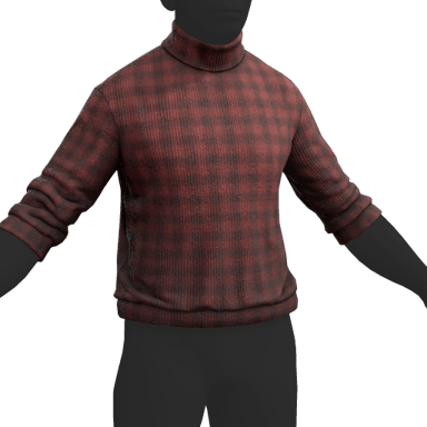 Turtleneck Red