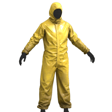 Scientist Hazmat Yellow