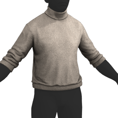 Turtleneck White