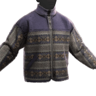 Fleece Jacket Purple