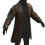 Leather Coat (Brown)
